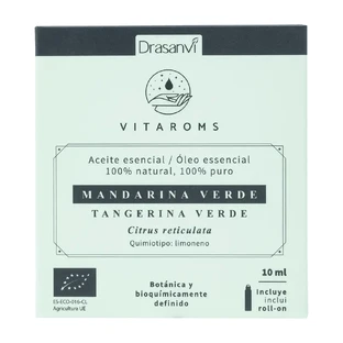 Drasanvi Vitaroms Grüne Mandarine Ätherisches Öl Bio , 10 ml