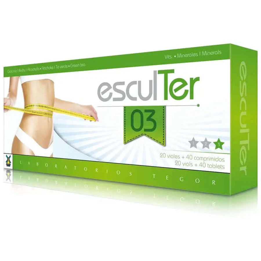 Tegor Esculter Nº 3 , 20 vials