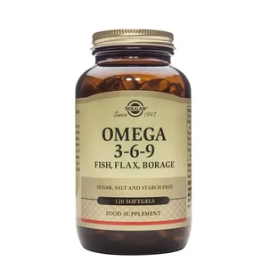 Solgar Omega 3-6-9, 120 capsules