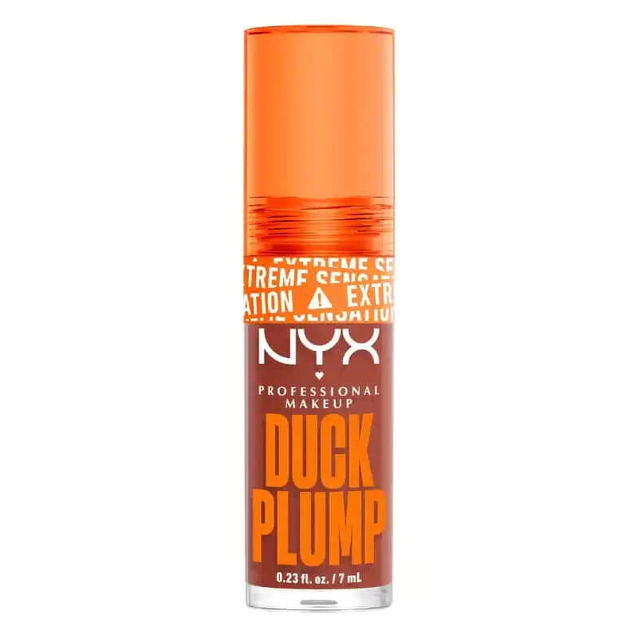 Nyx Nyx Nyx Duck Plump High Pigment Lip Gloss Volumizing Gloss Brown Of Applause , 7 ml