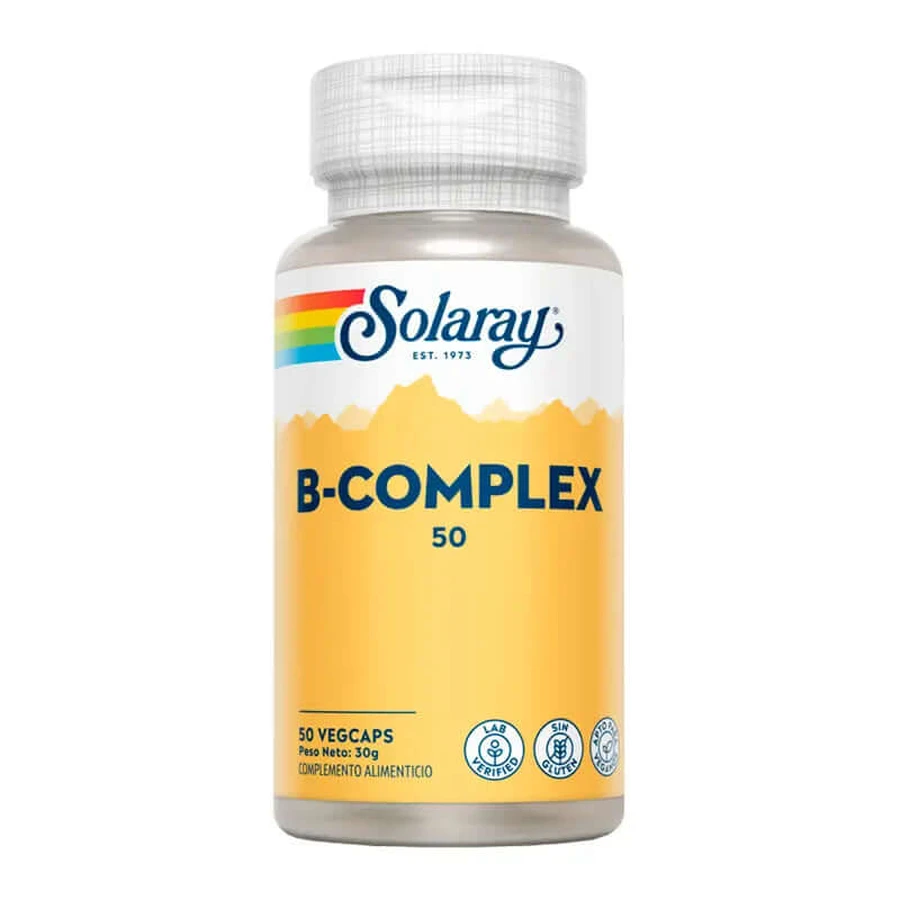 Solaray B Complex Supplement, 50 capsules