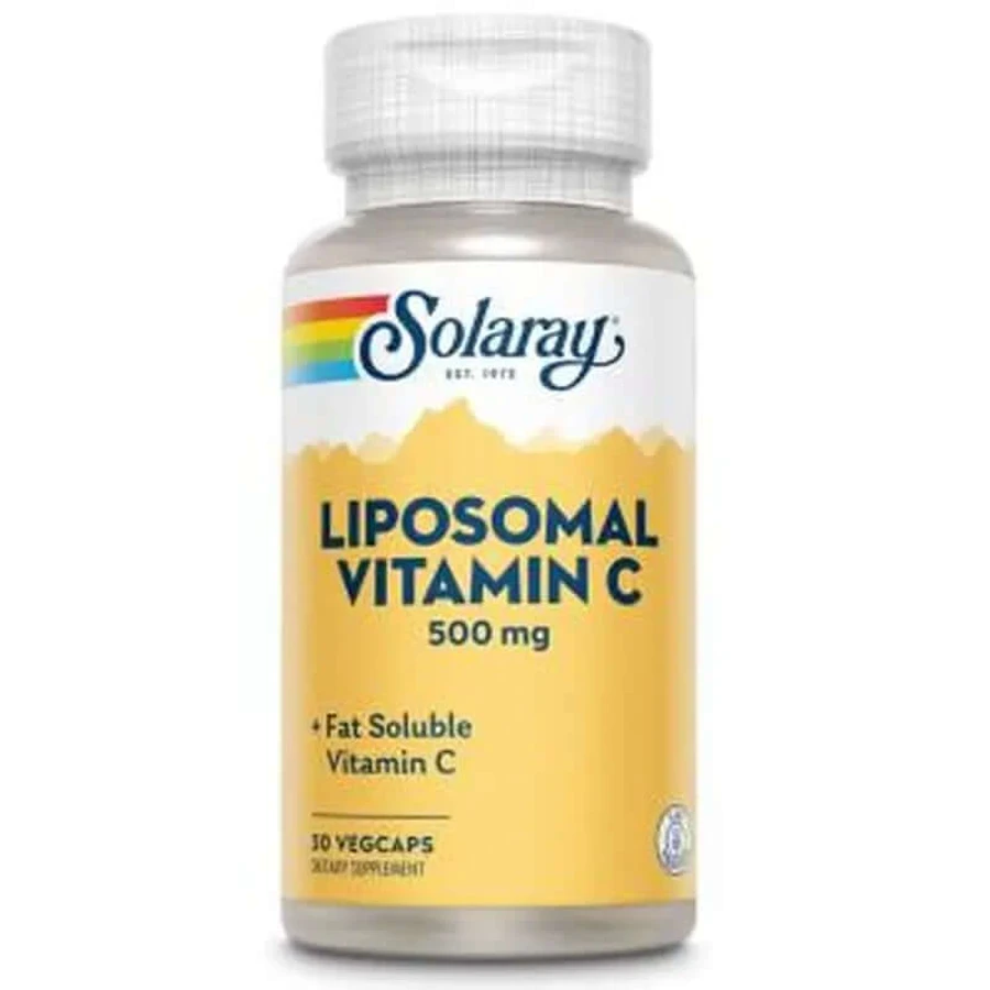 Solaray Liposomaal Vit.C 500Mg 30V Capsules