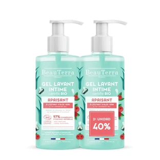 Beauterra Lichaamshygiëne Duopack Kalmerende Intieme Gel Bio 500 Ml 2ª Ud 40%.