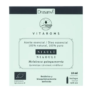 Drasanvi Vitaroms Niaouli etherische olie Bio , 10 ml