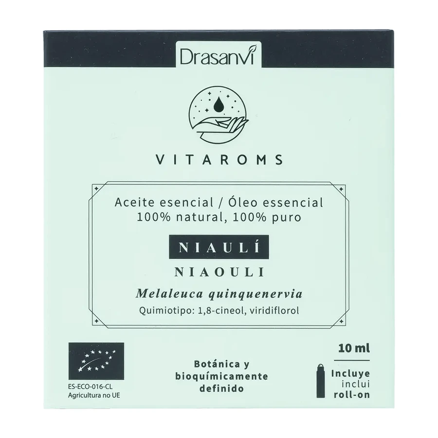Drasanvi Vitaroms Niaouli etherische olie Bio , 10 ml
