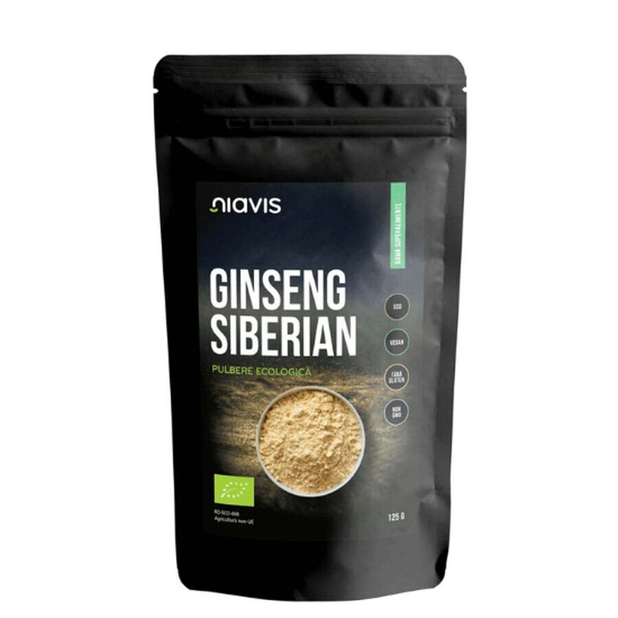 Comprar Ginseng siberiano bio en polvo, 125gr, Niavis Bio Ginseng siberiano bio en polvo, 125gr, Niavis Bio