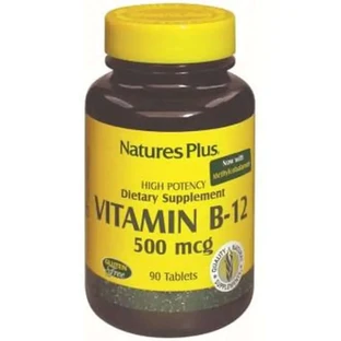 Natures Plus Vitamine B12 500Mcg, 90 tabletten