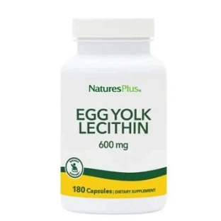 Natures Plus Lecitina De Huevo 600Mg, 180 Cápsulas