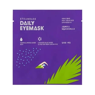 Steambase Dagelijks Oogmasker Lavendel Blauw Water , 1 st.