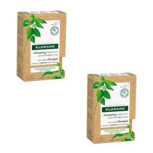 Klorane Organic Nettle & Clay Powder Mask Shampoo Envelopes, 2X8X3 Gr.