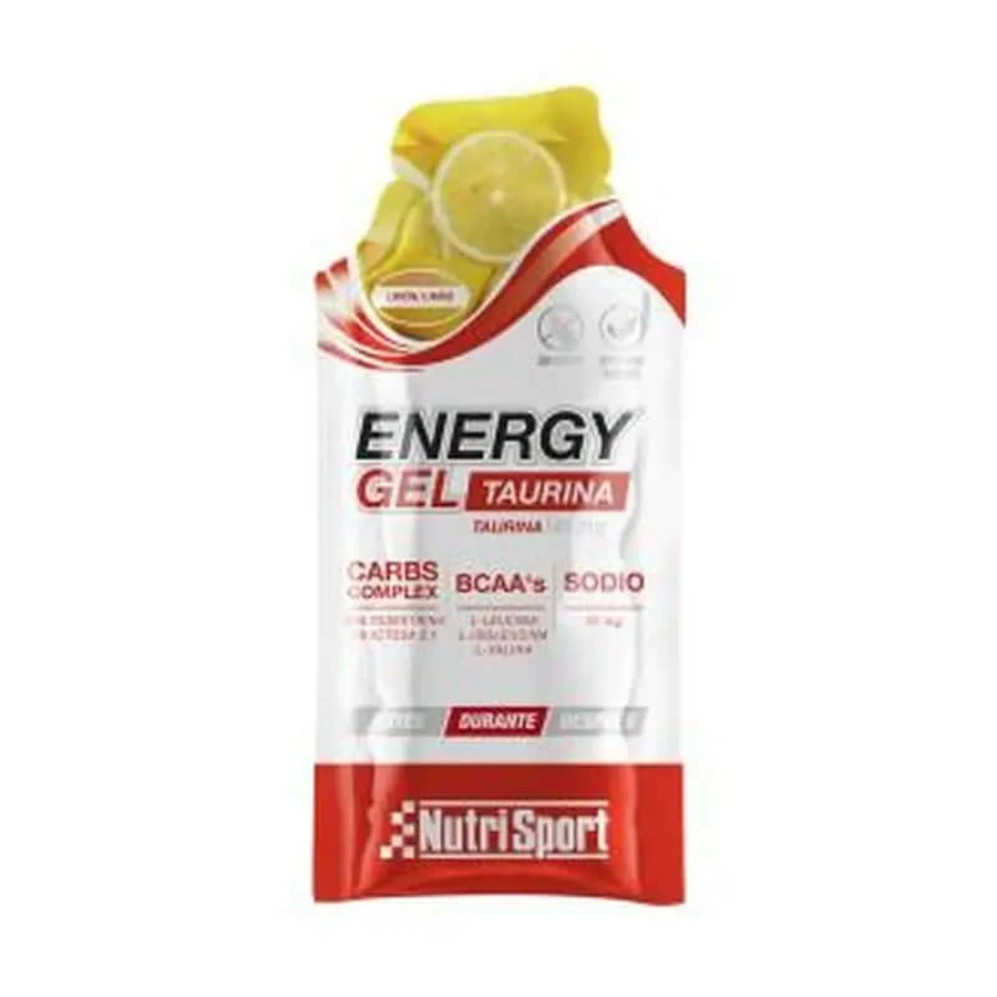 Nutrisport Energie Gel Taurine Citroen 24Packs