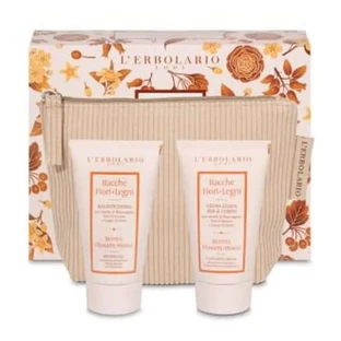 L'Erbolario Gel et crème de bain aux baies d'aubépine 75+75M