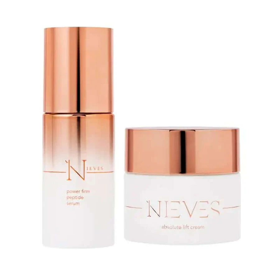 Nieves By Nieves Álvarez Verstevigend serum pakket Power Firm Peptide, 30 Ml + Verstevigende gezichtscrème Absolute Lift Cream, 50 Ml