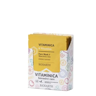 Bioearth Gesichtsmaske 6 Vitamine Energy Boost, 15 ml