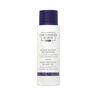 Christophe Robin Monoï Nacht Herstel Olie Met Witte Lotusbloem (Fijn tot Normaal Haar) , 96 ml