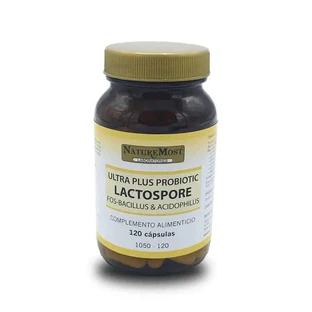 Naturemost Ultra Plus Probiotic Lactospore, 120 Capsules