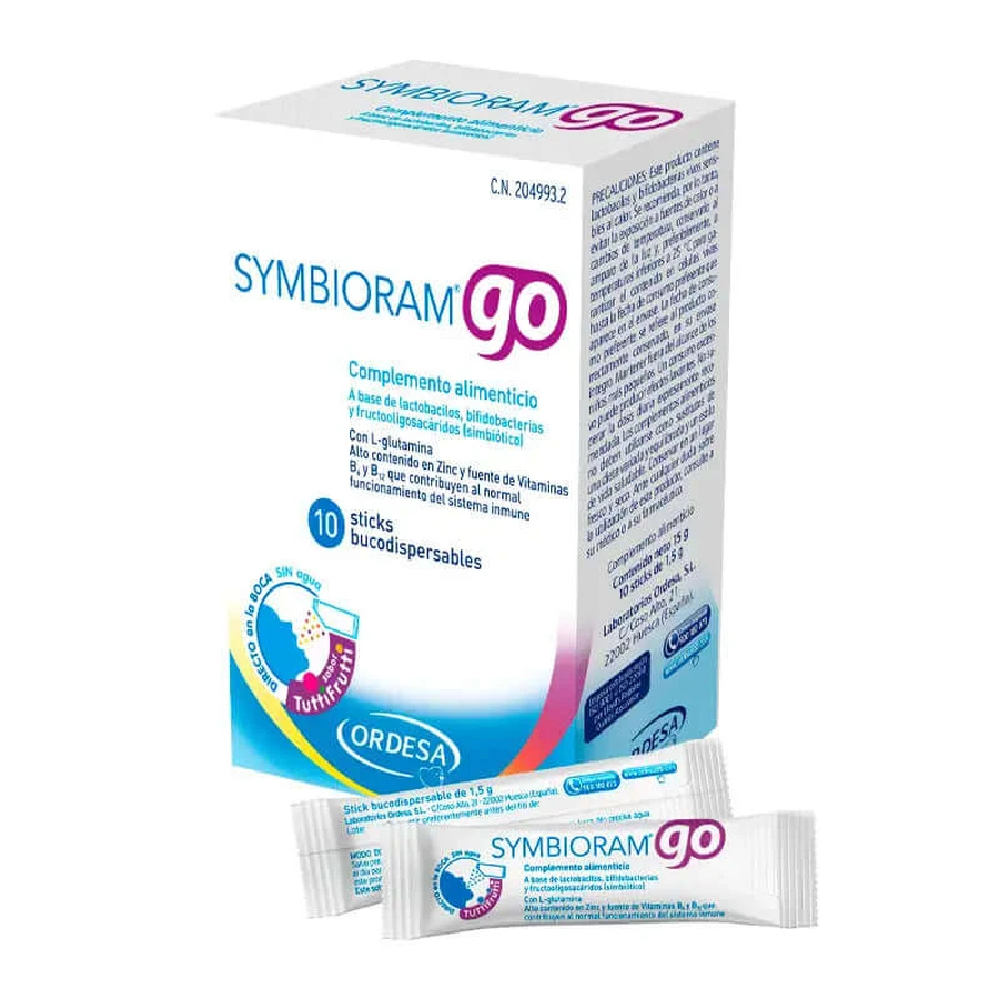 Symbioram Go, 10x1,5g