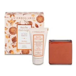 L'Erbolario Kit Crème pour les mains + Savon Berries Flowers 75+100Ml