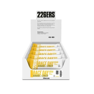 226Ers Race Day Bar - Bcaa Vegan Energy Bar Banana & Ginger, 30x40 grams