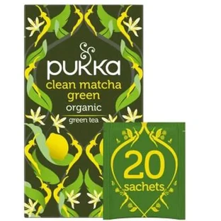 Pukka Clean Matcha Brennnessel-Kurkuma-Aufguss 20Ud. bio