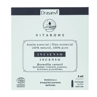 Drasanvi Vitaroms Wierook etherische olie Ecocert Bio , 5 ml