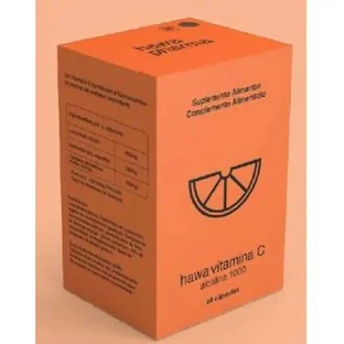 Hawa Pharma Hawa Vitamina C Alcalina 1000 60 Cápsulas