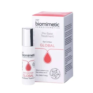Biomimetische voorbehandeling voor globale oogcontouring