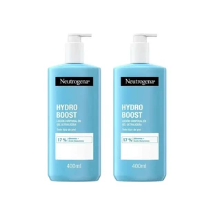 Neutrogena Hydro Boost Ultralight Gel Hydraterende Crème voor Lichaam, 2X400 ml