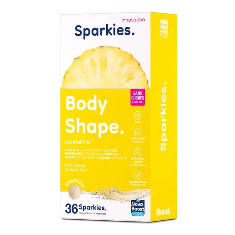 Sparkies Sparkies Micro bruisparels Lichaamsvorm X 36