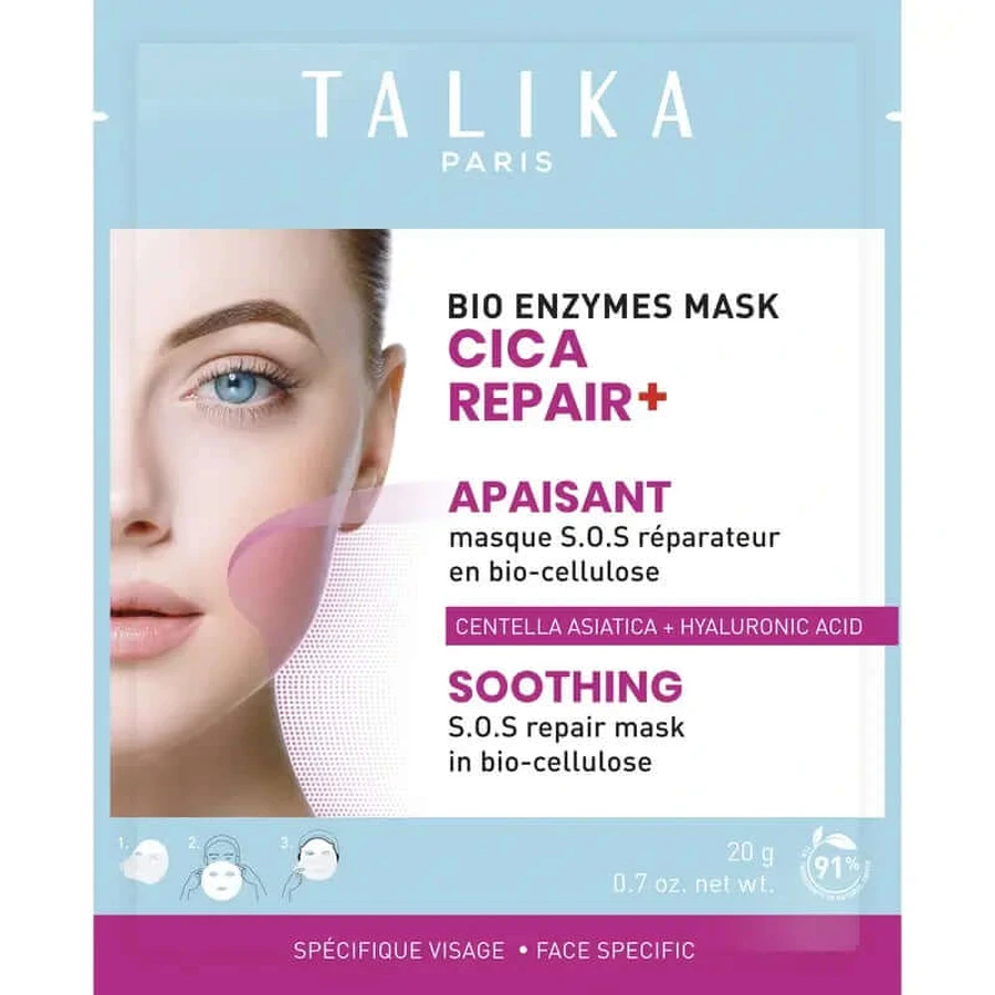 Talika Bio Enzymen Masker Cica Repair Kalmerend , 20 gr