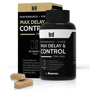 Blackbull van Spartan Max Vertraging & Controle Maximale Prestaties Voor Mannen 60 Capsules
