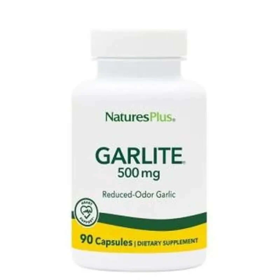 Natures Plus Garlite, 90 Vegicaps