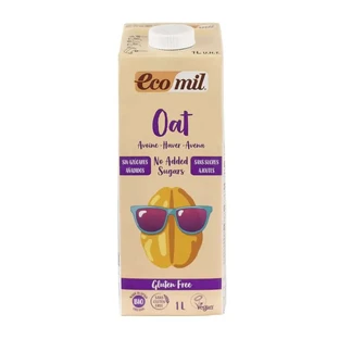 Ecomil Avoine Nature Sans Gluten Bio, 1 litre