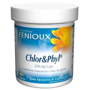 Fenioux Chlorophyl 250Mg. 200 Capsules