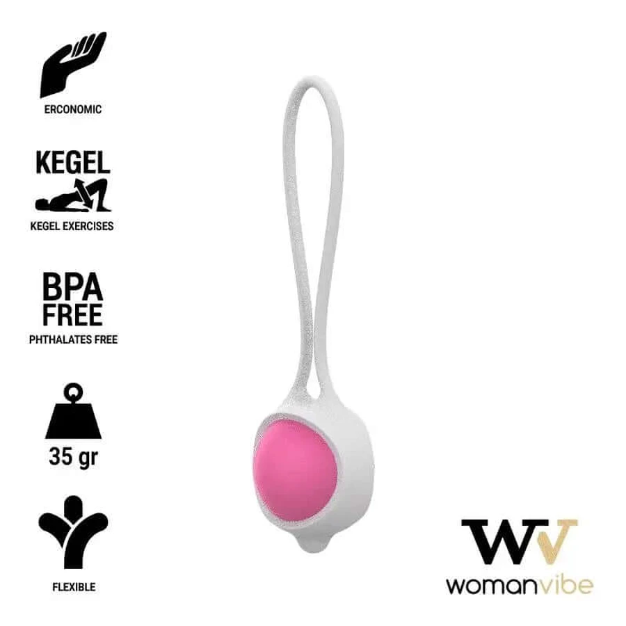 Womanvibe Keisy I Geisha Silicone Bal - Roze