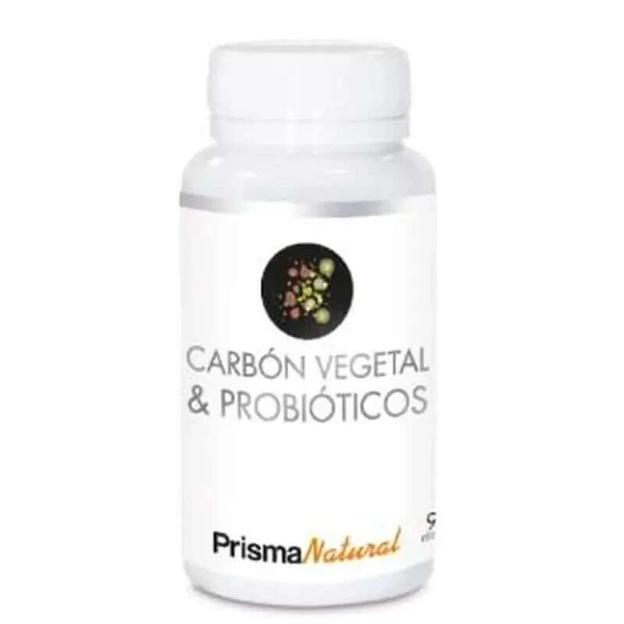 Prisma Charbon Naturel + Probiotiques, 90 Capsules
