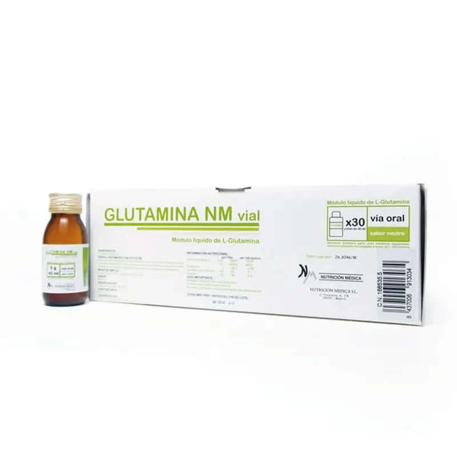 Glutamina NM Vial 5g x 30 viales, Cantabria Labs Nutrición Médica