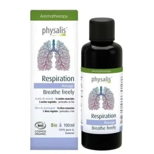 Ulei de masaj Physalis Respiration Breathe Free 100Ml. Bio