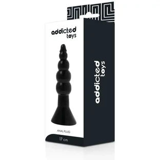 Verslaafde Speeltjes Anaalplug 17Cm Zwart