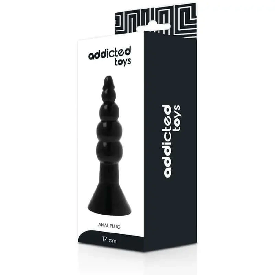 Verslaafde Speeltjes Anaalplug 17Cm Zwart