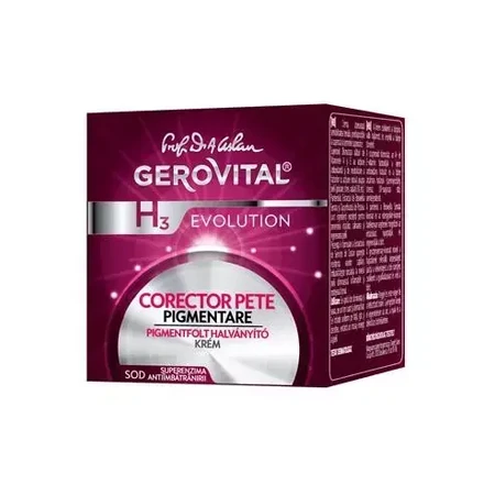 Gerovital H3 Evolutie Pigmentvlekkencorrector, 50 ml, Farmec