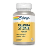 Solaray Calcium met D3 Citraat 1000 Mg , 90 capsules