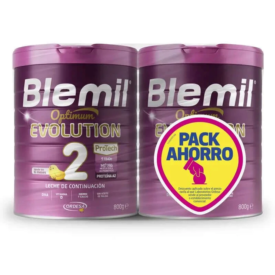 Blemil 2 Optimum Evolution, 2X800 g