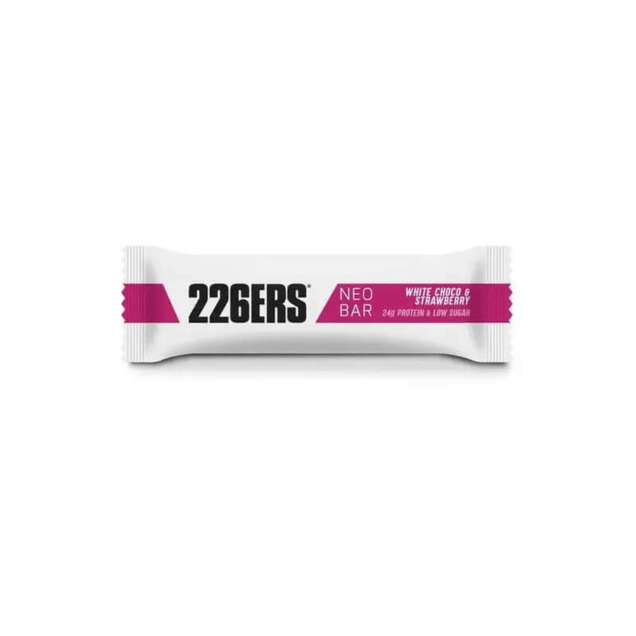 226Ers Neo Bar Protein - Bar de proteine Neo Bar Protein - Ciocolată albă și căpșuni Bar de proteine, 50 grame