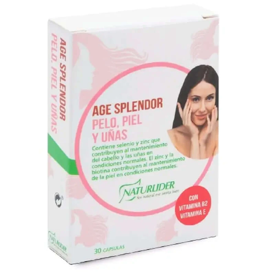 Naturlider Age Splendor Hair Skin Nails , 30 gélules