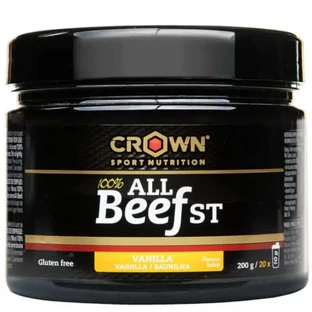 Crown Sport Nutrition 100% All Beef Vanilla, 200 gr (20 portions)