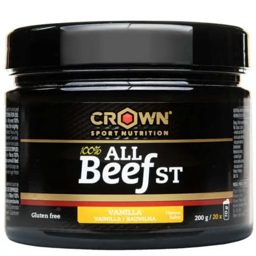 Crown Sport Nutrition 100% All Beef Vanilla, 200 gr (20 portions)