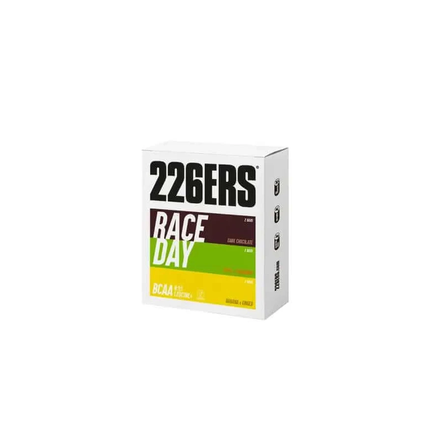 226Ers Race Day Bar - Bcaa Vegan Energy Bar Mix - Flavors, 6 pcs.