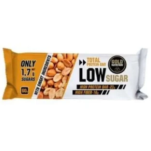 Gold Nutrition Totaal Eiwitarme Suikerreep Krokante Pinda 10U