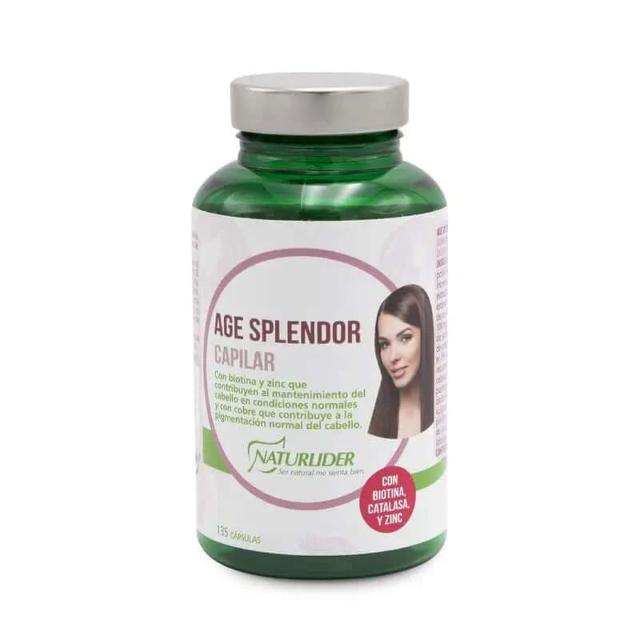Naturlider Age Splendor Hair Splendor mit Katalase-Kanalblock, 135 Kapseln